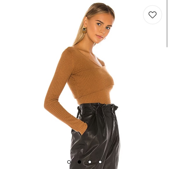 Lovers + Friend Booker Sweater in Camel - Picture 2 of 3